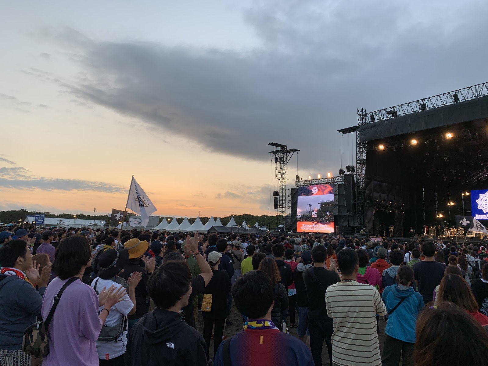 学生時代から、生の音楽がある場所がずっと好き。2019年 RISING SUN ROCK FESTIVALにて